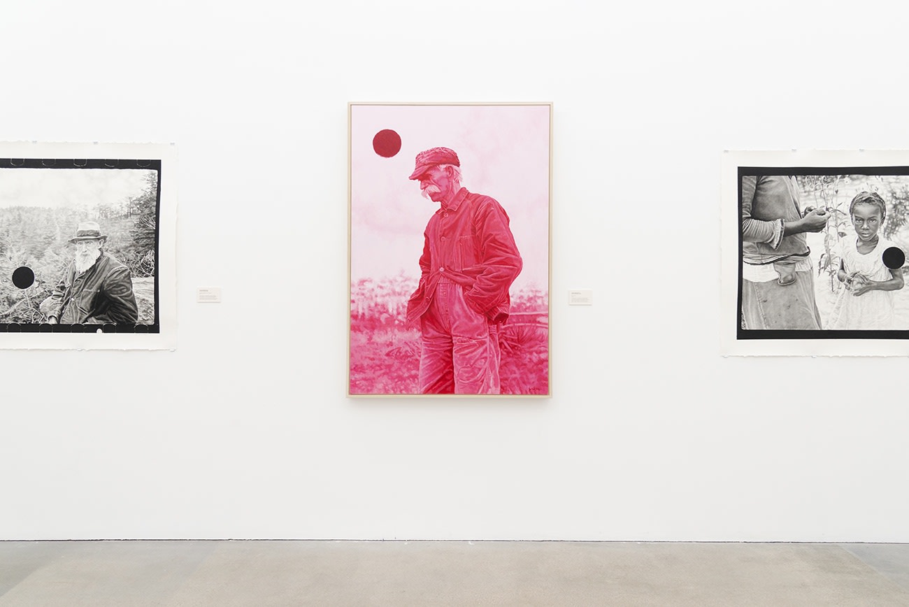 Joel Daneil Phillips - installation view of Killing the Negative at Hashimoto Contemporary Los Angeles