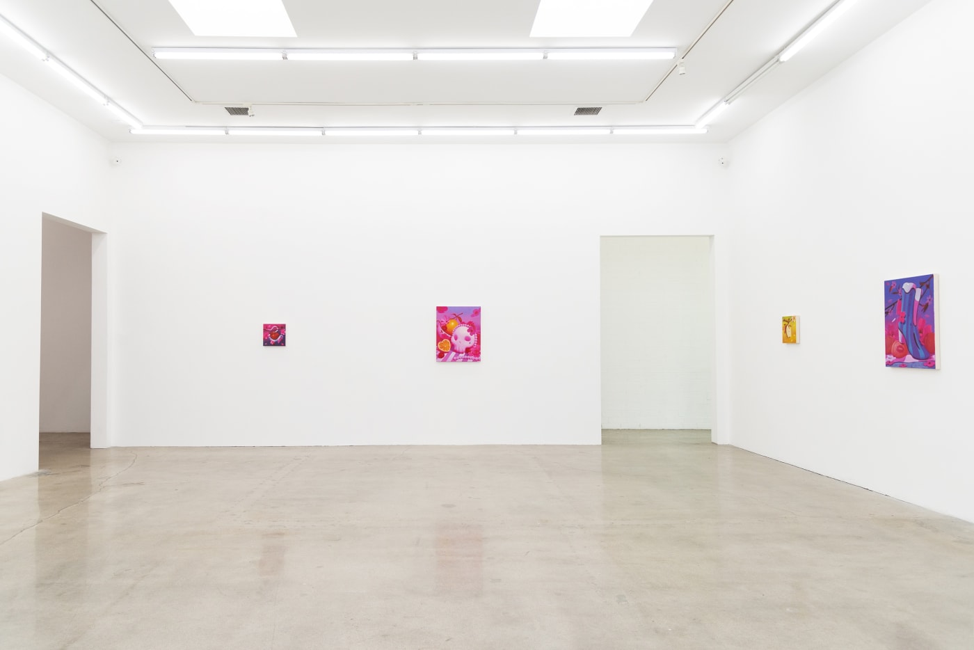 Megan Ellen MacDonald installation view at Hashimoto Contemporary LA