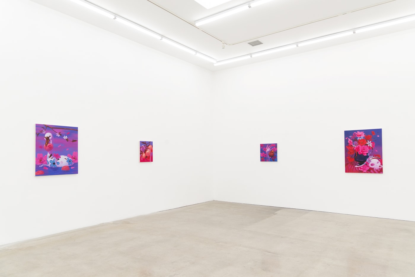 Megan Ellen MacDonald installation view at Hashimoto Contemporary LA