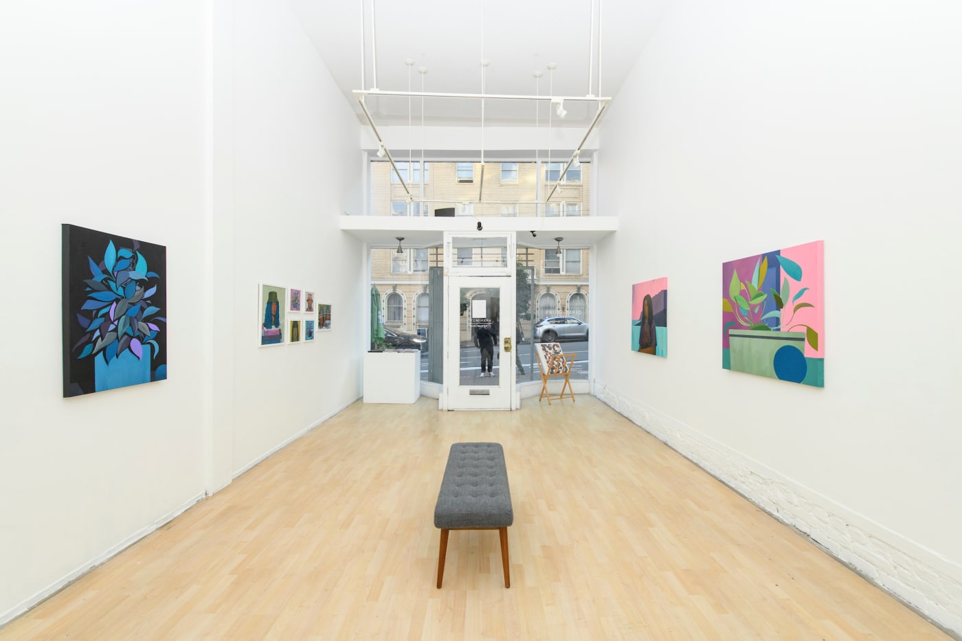 install photo of Dennis Brown's show at Hashimoto Contemporary San Francisco 