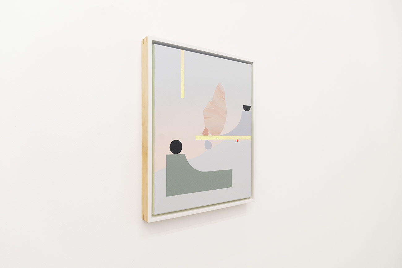 Madeleine Tonzi solo exhibition Lunar Construction Zone installation view at Hashimoto Contemporary Los Angeles