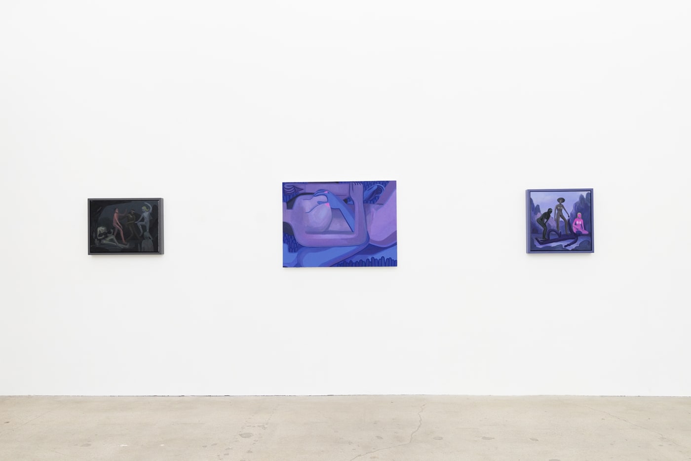 Gallery installation photo of Corey Lamb's solo show "Natural Selection"