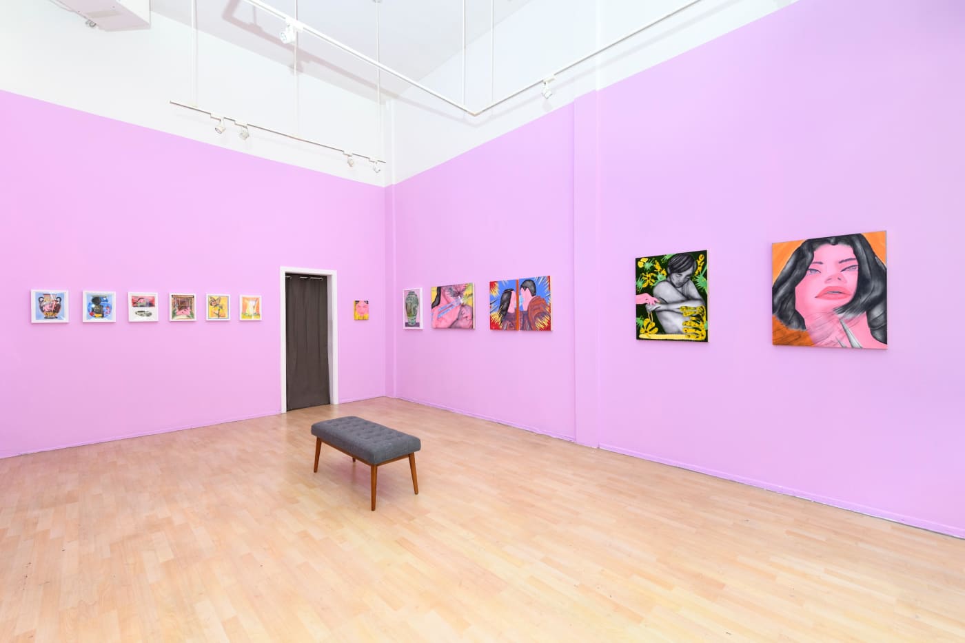 David Heo's opening night ay Hashimoto Contemporary San Francisco 