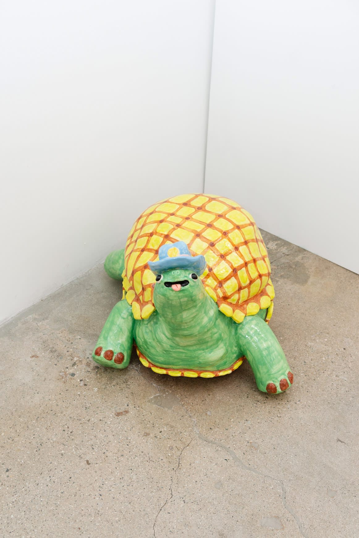 Installation view of Katie Kimmel & Lorien Stern's exhibition You Are Good at Hashimoto Contemporary Los Angeles