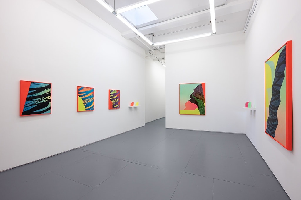 Installation views of Rachel Strum's solo show 