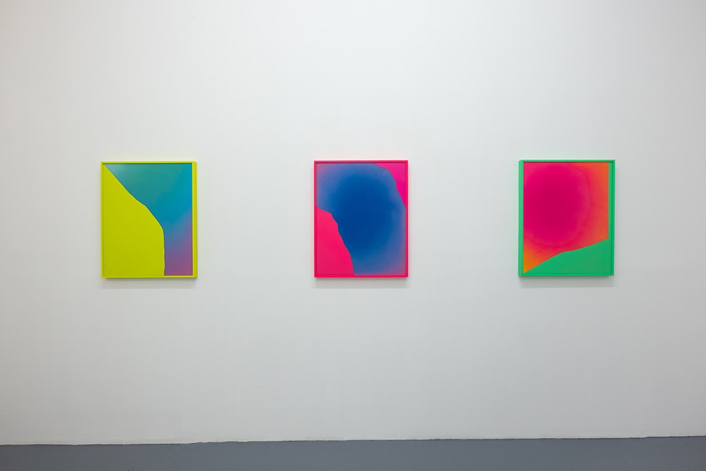 Installation views of Rachel Strum's solo show 