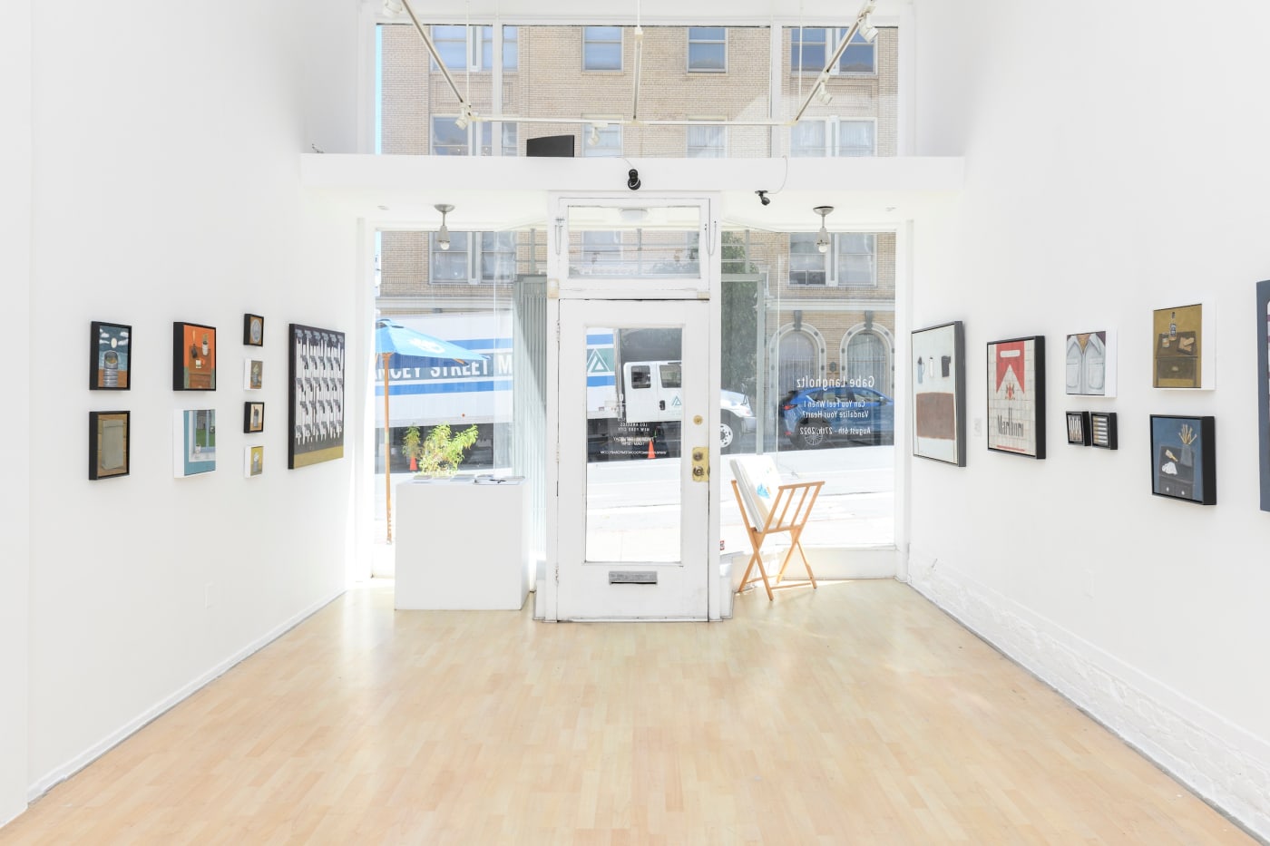 installation view of Gabe Langholtz solo show at Hashimoto San Francisco 