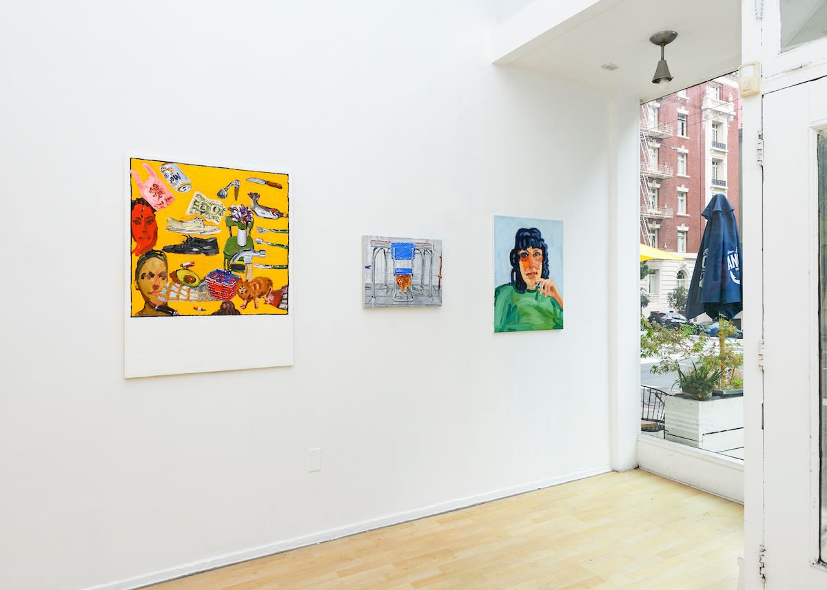 Installation image of Emilio Villalba's work at Hashimoto Contemporary SF