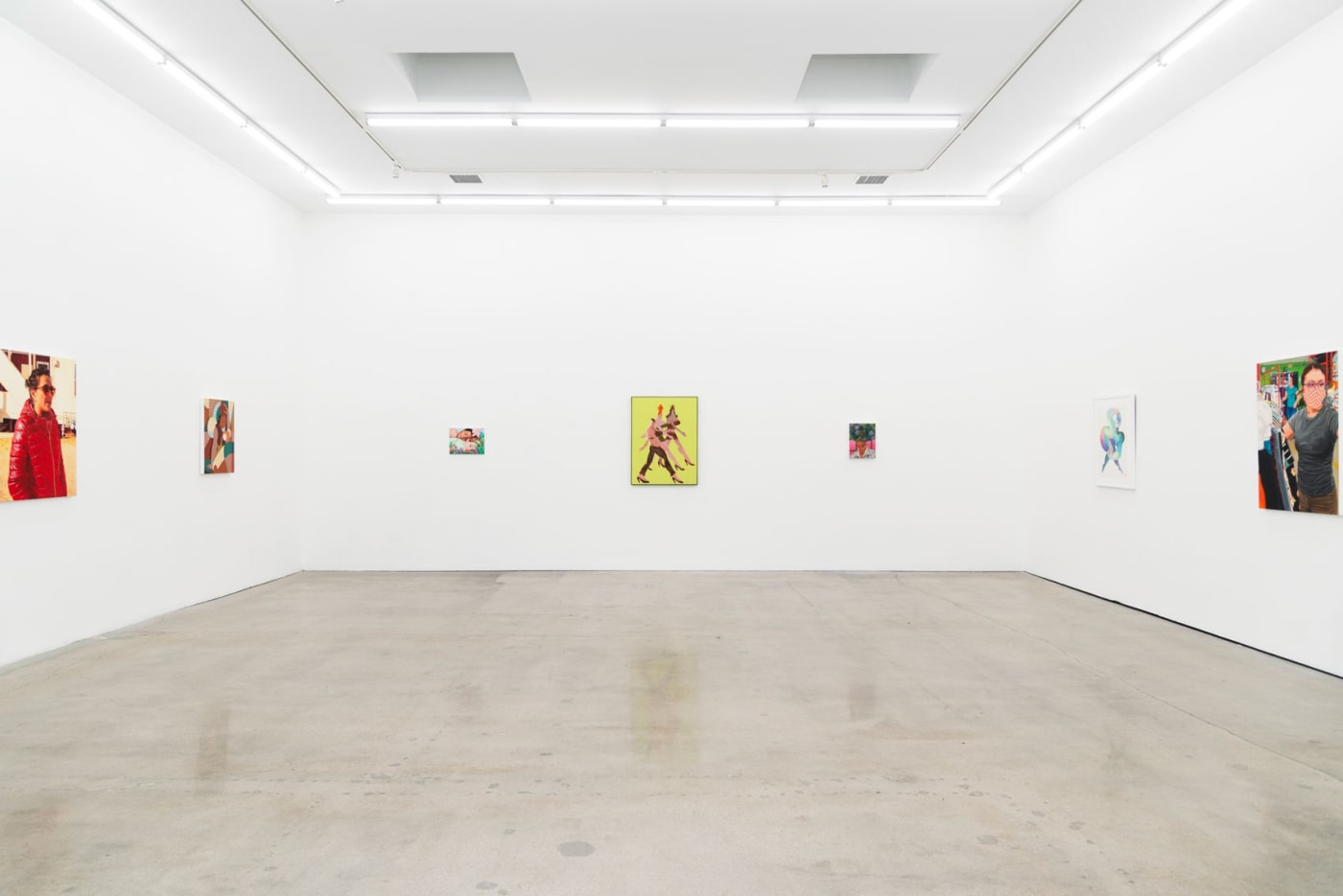Installation image of Somebody group exhibition at Hashimoto Contemporary LA 