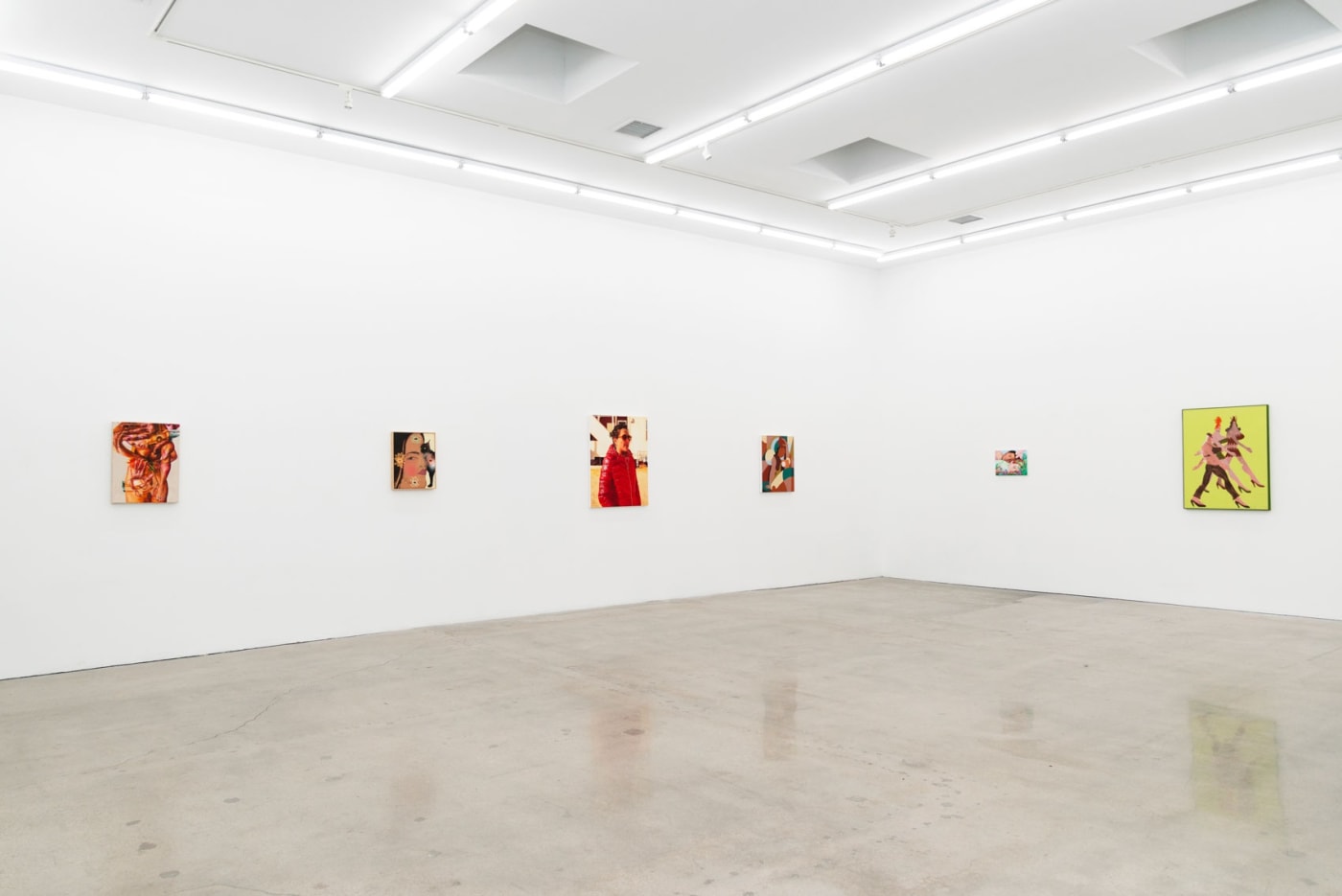 Installation image of Somebody group exhibition at Hashimoto Contemporary LA 