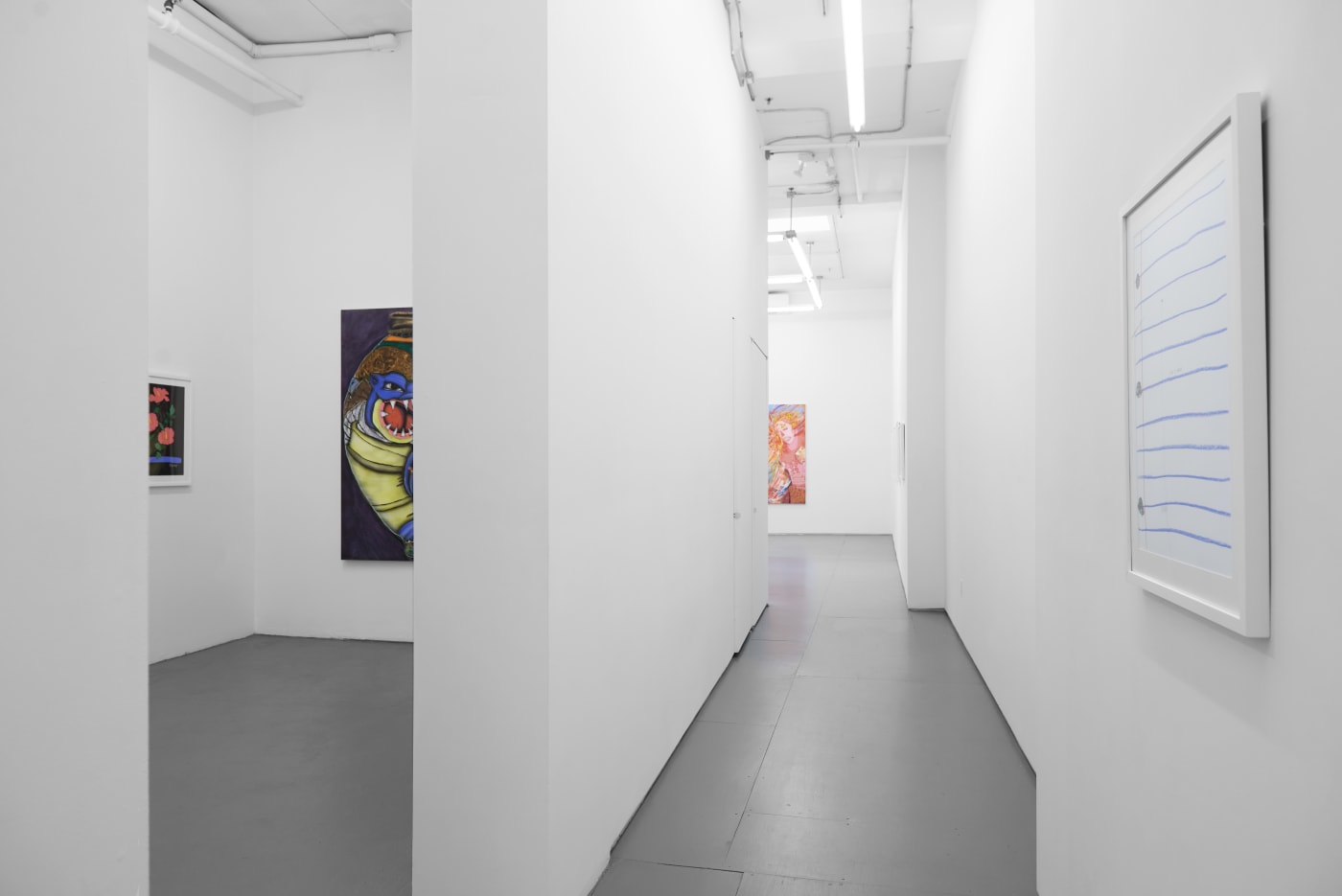 installation image of David Heo exhibition Mythos 