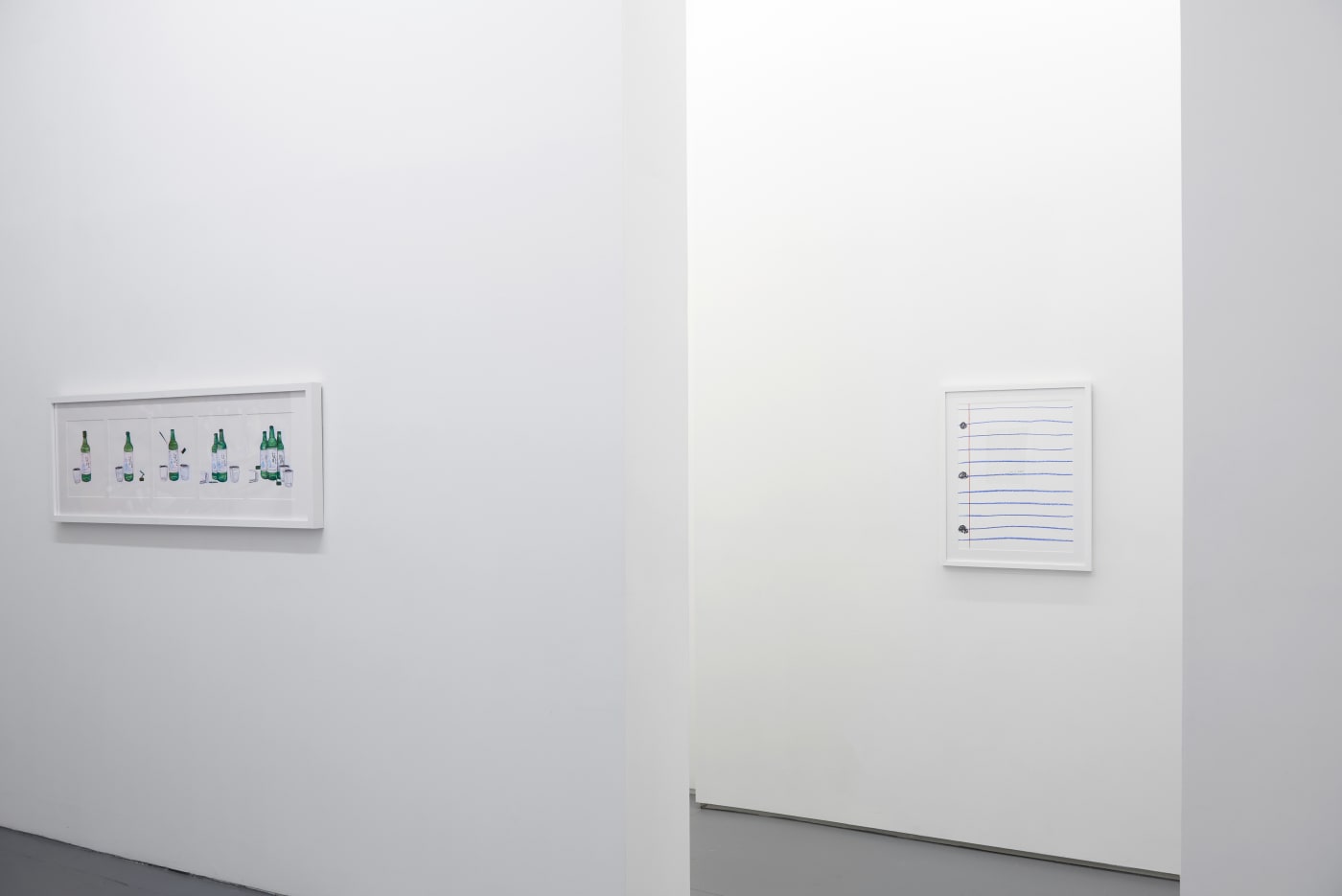 installation image of David Heo exhibition Mythos 