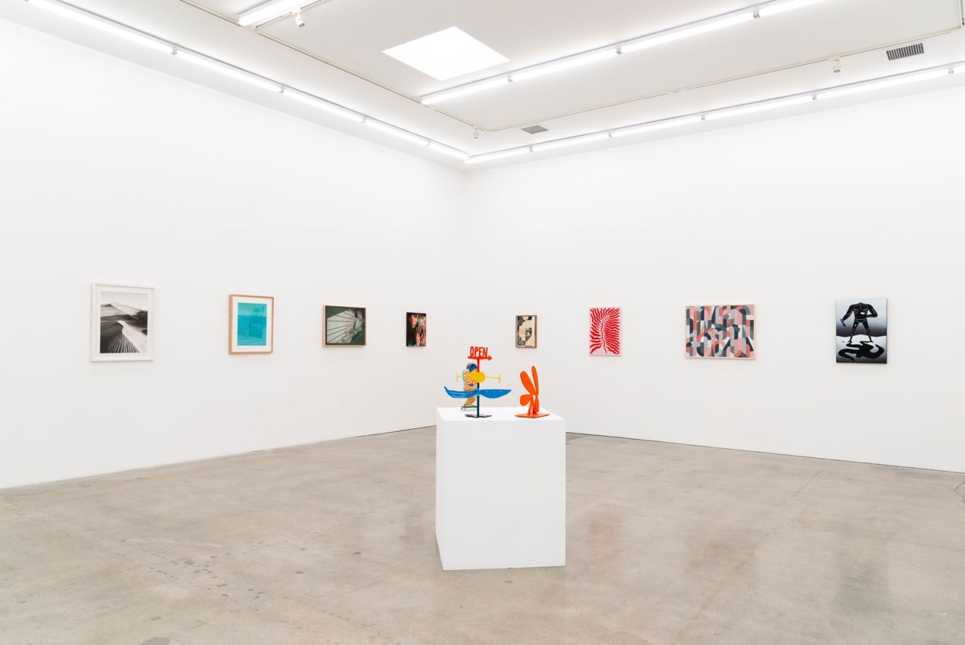 Installation image of group exhibition A Decade of the Jaunt at Hashimoto Contemporary Los Angeles
