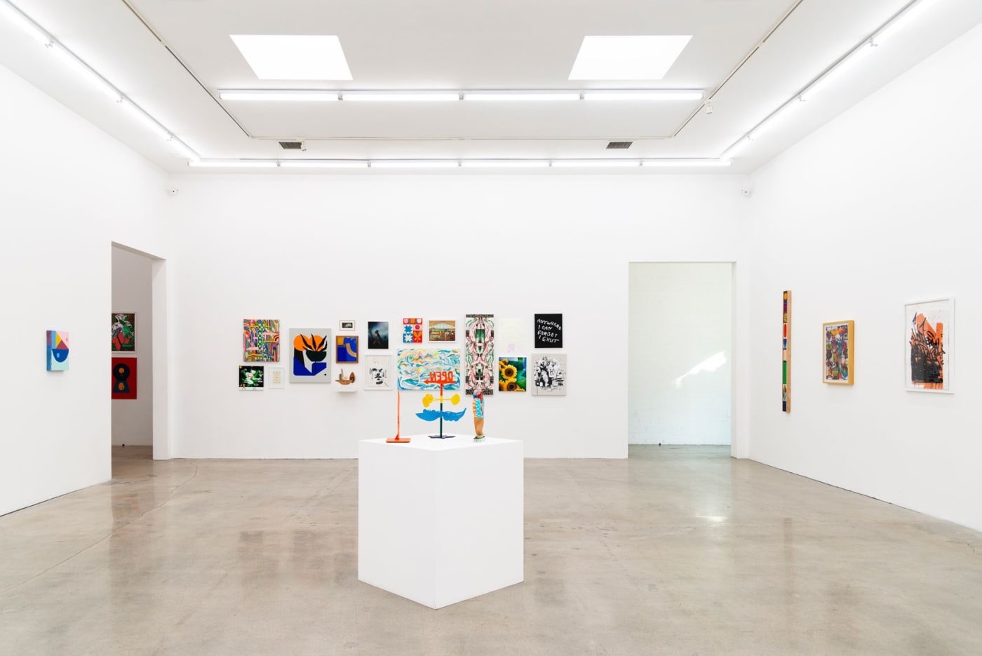 Installation image of group exhibition A Decade of the Jaunt at Hashimoto Contemporary Los Angeles
