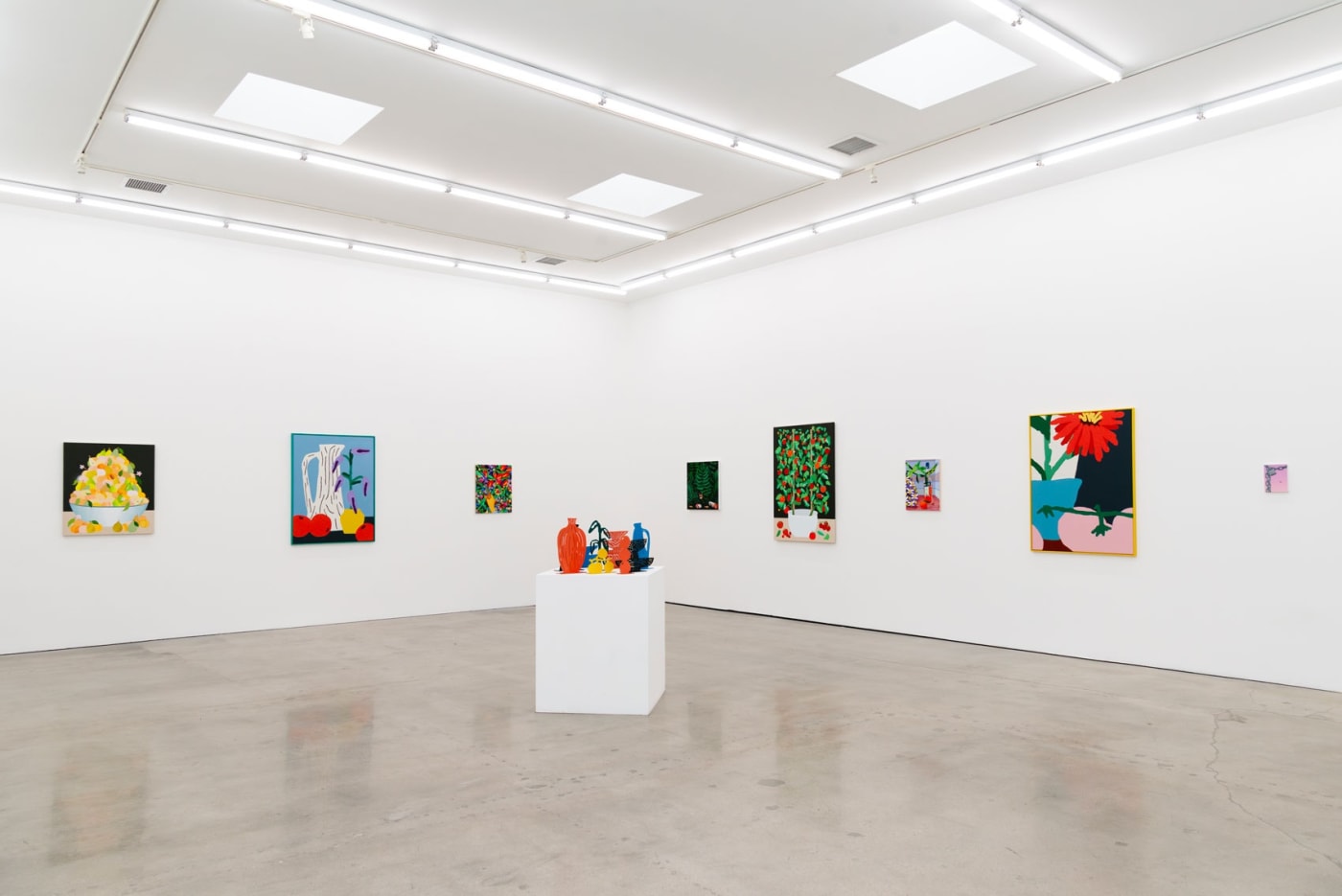 Installation view of the group exhibition Pith at Hashimoto Contemporary LA 