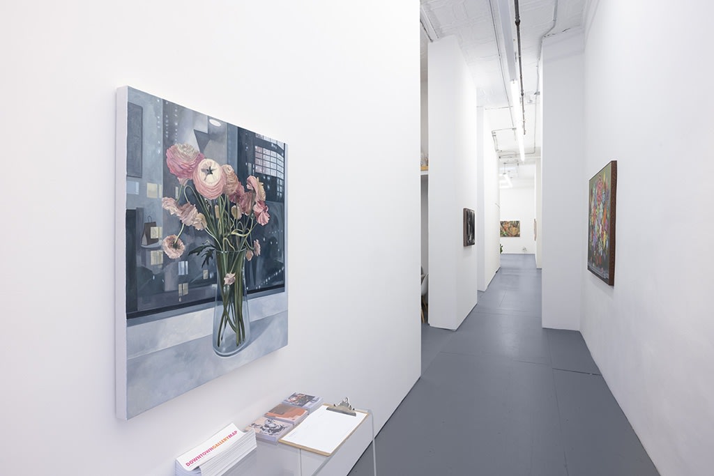 Installation image of the hallway in the LUSH exhibition