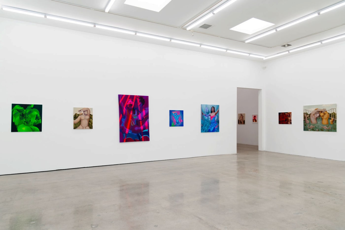 Installation shot of the group exhibition Are You A Friend Of Dorothy? at Hashimoto Contemporary LA.