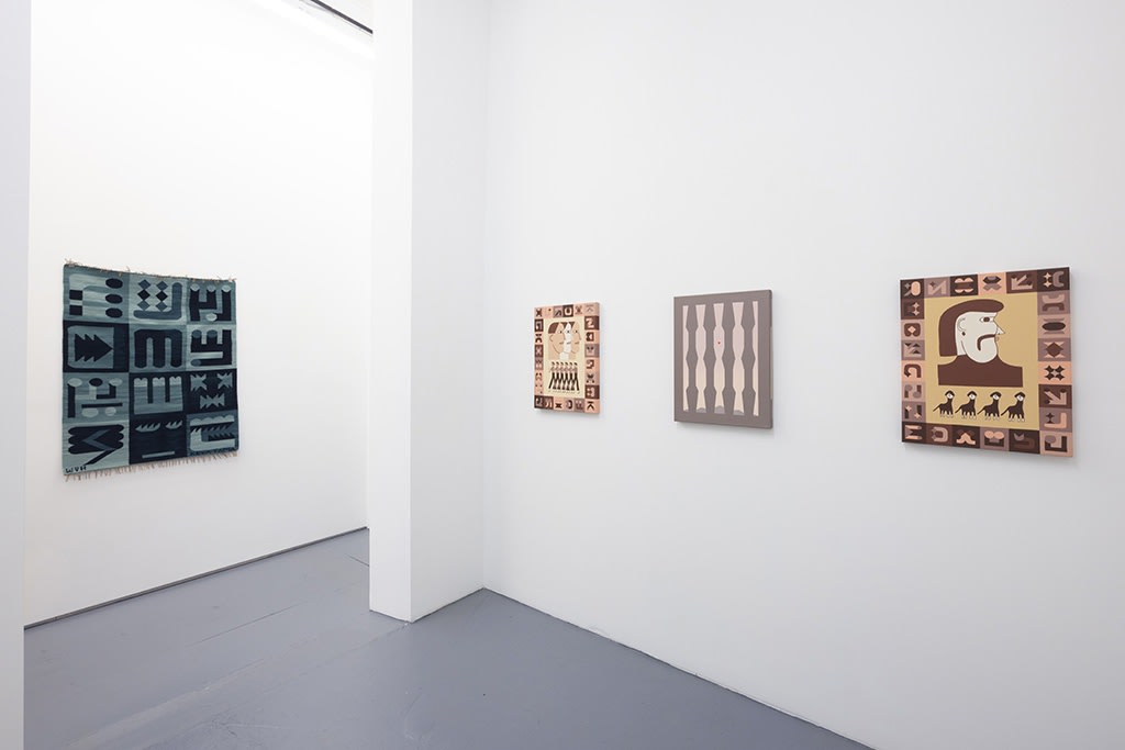 Installation image of Madeleine Tonzi and Keya Tama exhibition