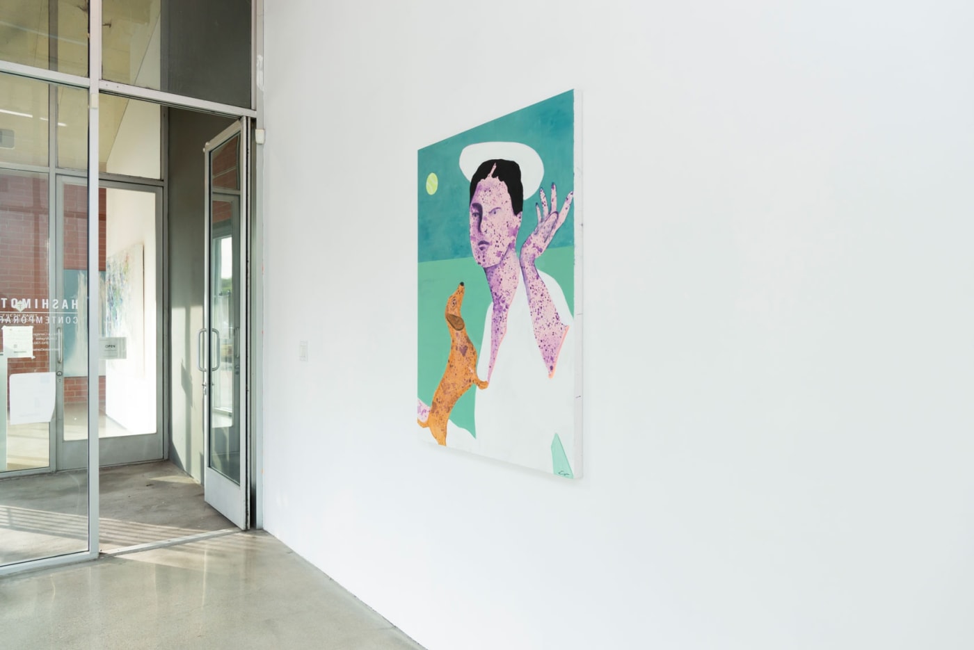 Installation image of group exhibition For The Love of Dog at Hashimoto Contemporary Los Angeles