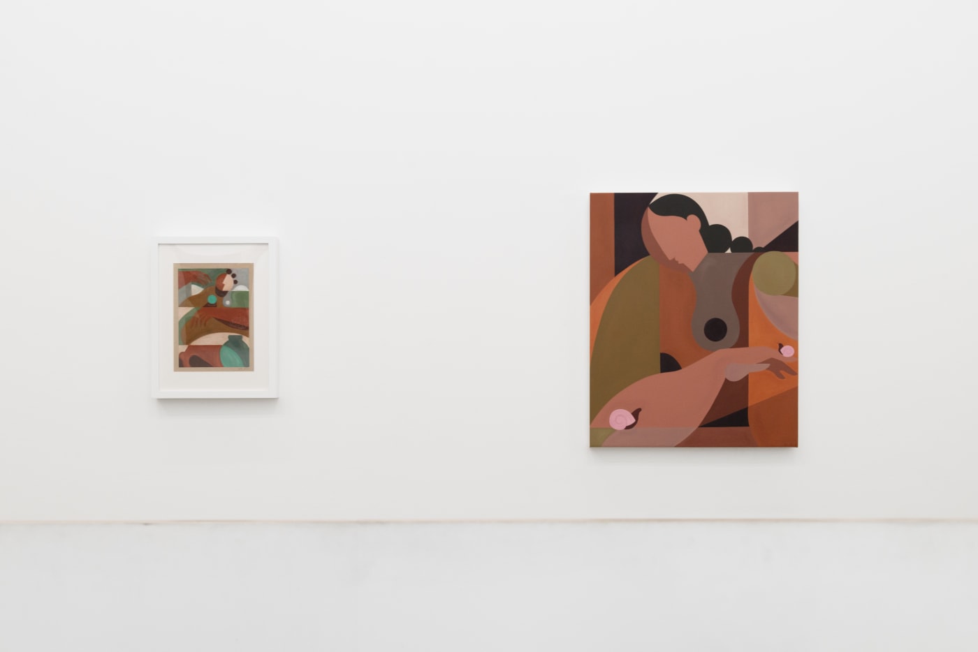 Installation image of Liz Flores' exhibition Remedios at Hashimoto Contemporary Los Angeles in the Project Space