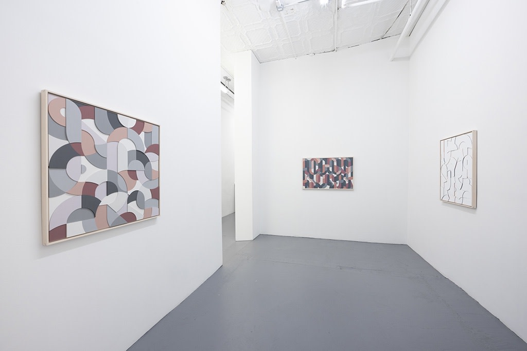 Installation image of Scott Albrecht exhibition "The Shadow of The Sun"