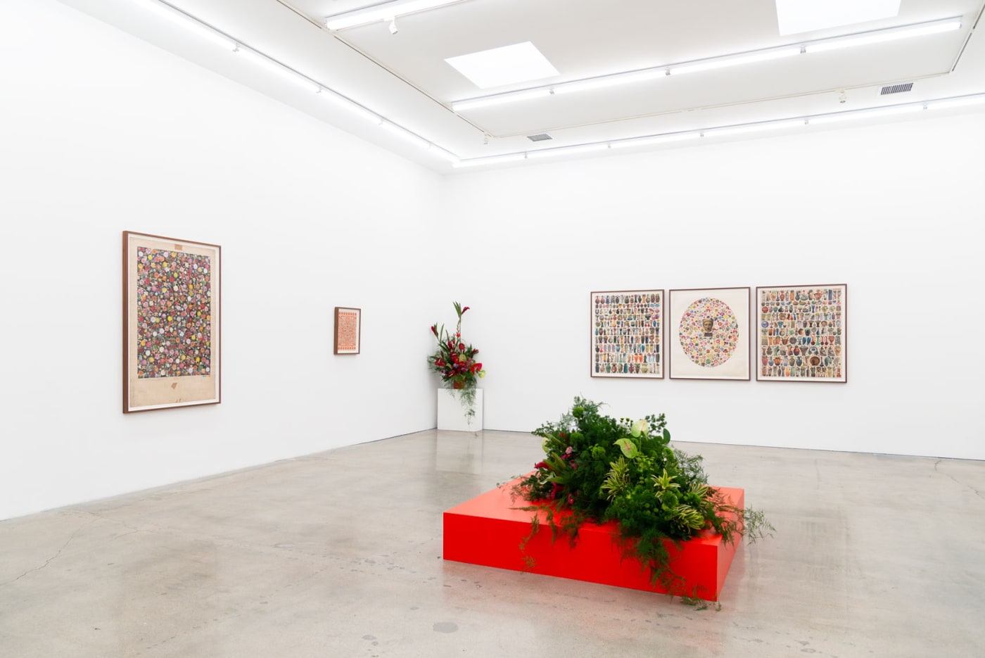 Installation image of Matthew Craven's solo exhibition at Hashimoto Contemporary Los Angeles