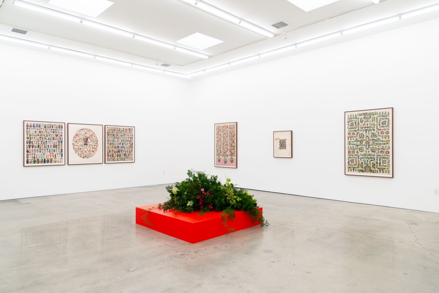 Installation image of Matthew Craven's solo exhibition at Hashimoto Contemporary Los Angeles
