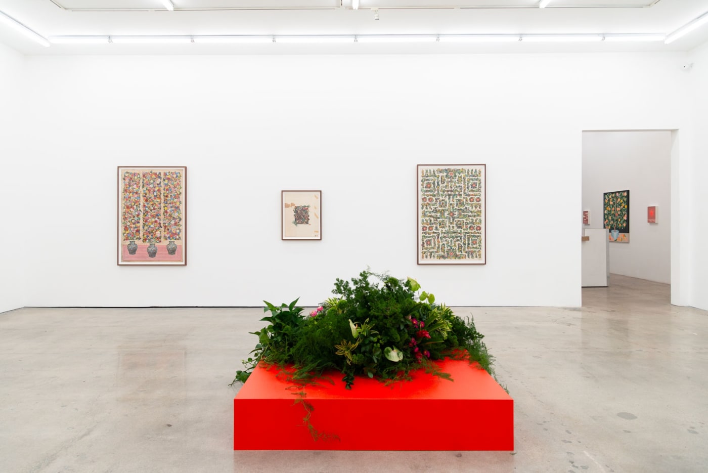 Installation image of Matthew Craven's solo exhibition at Hashimoto Contemporary Los Angeles