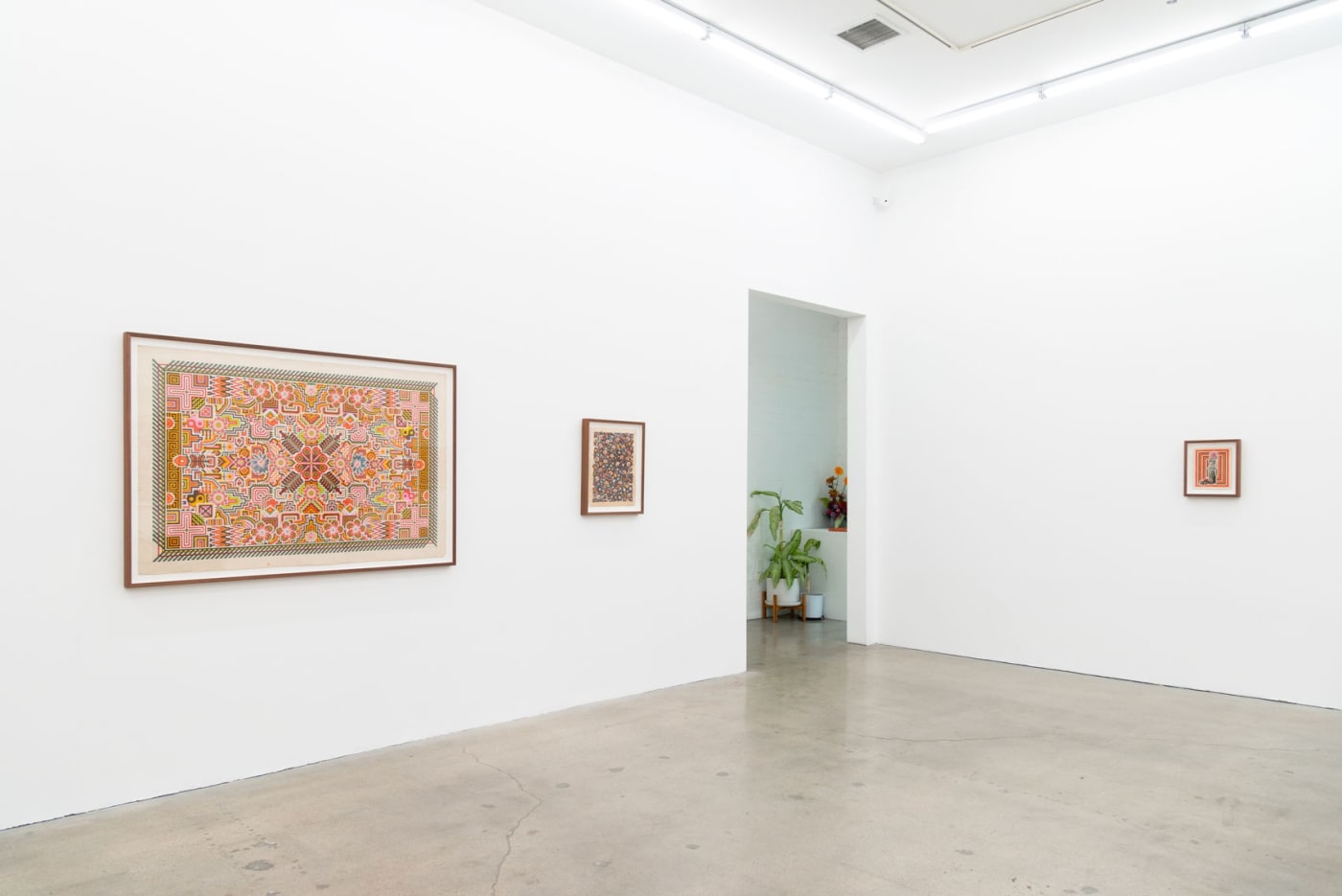 Installation image of Matthew Craven's solo exhibition at Hashimoto Contemporary Los Angeles