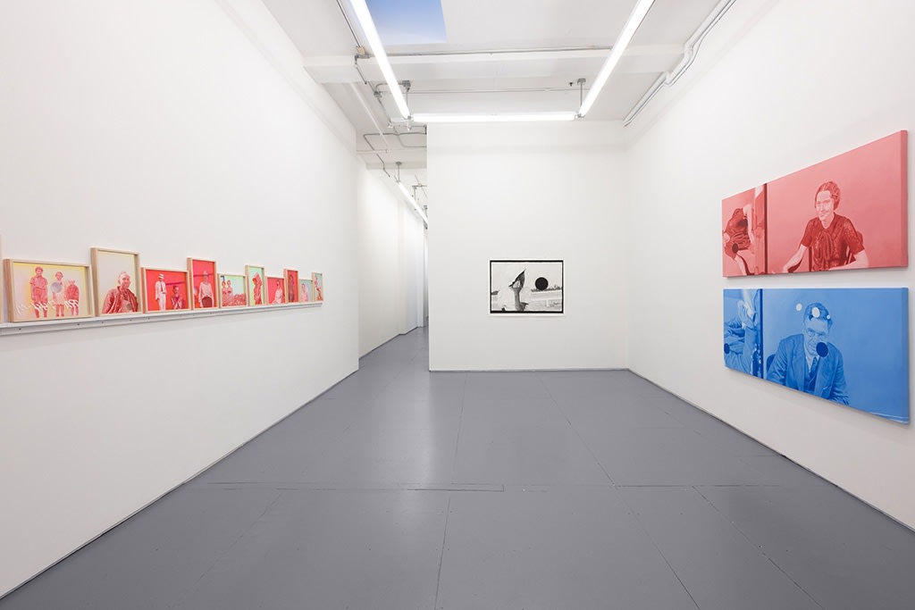 installation shot of Joel Daniel Phillips exhibition