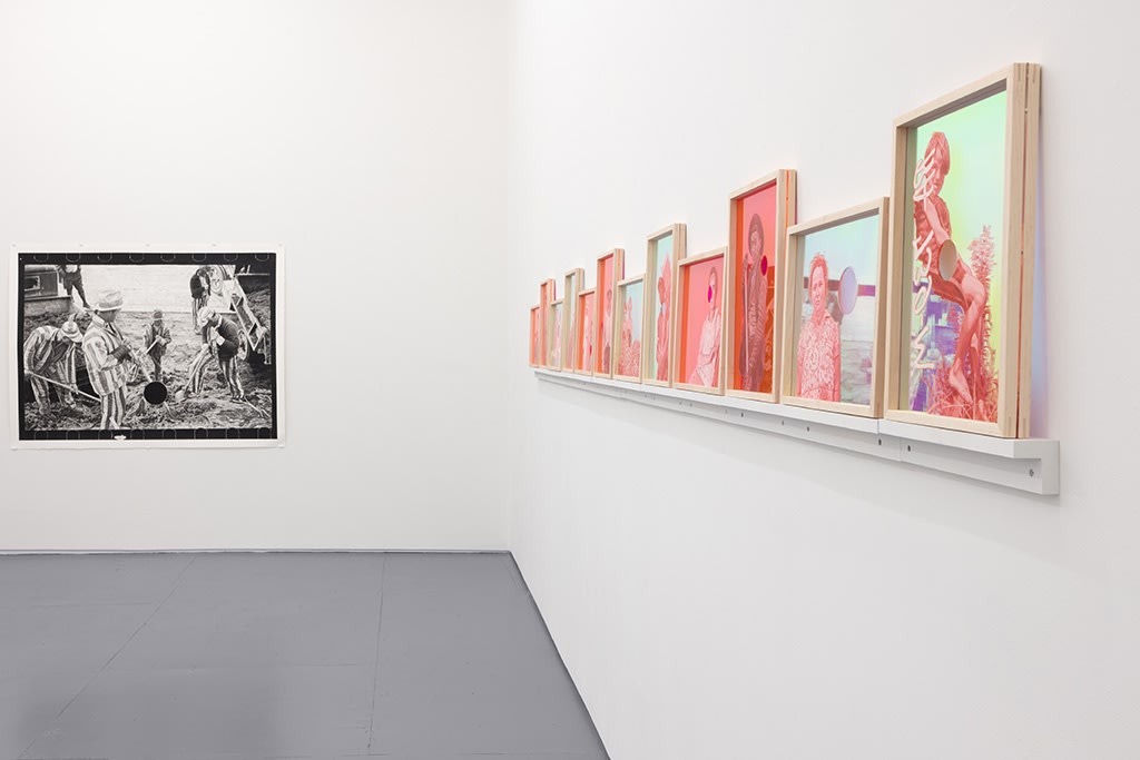 installation shot of Joel Daniel Phillips exhibition