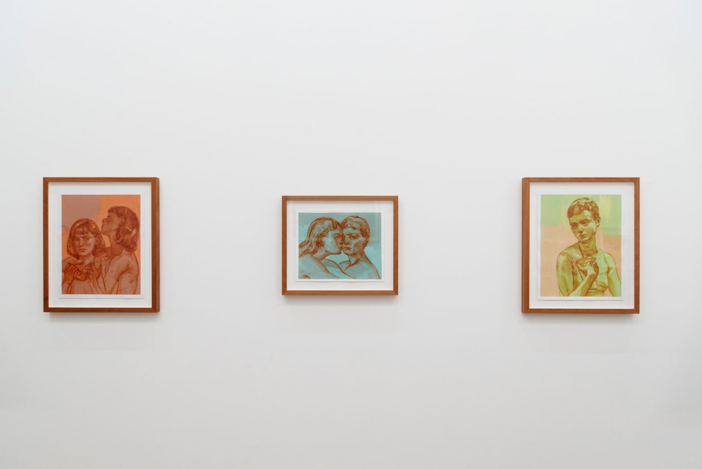 Installation image of Rachel Gregor's solo exhibition Still Summer at Hashimoto Contemporary Los Angeles