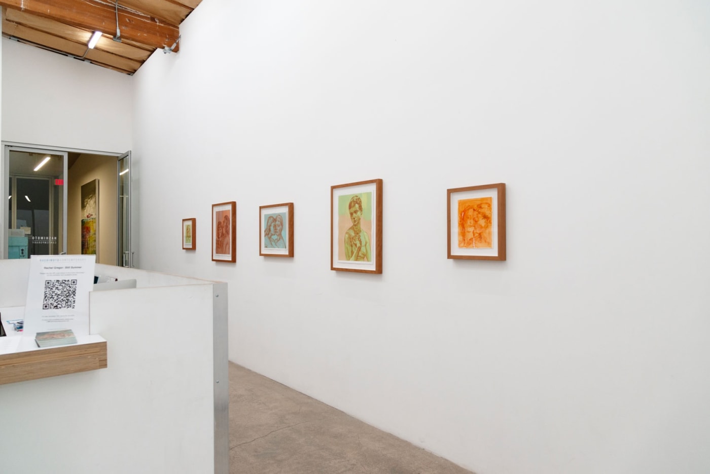 Installation image of Rachel Gregor's solo exhibition Still Summer at Hashimoto Contemporary Los Angeles