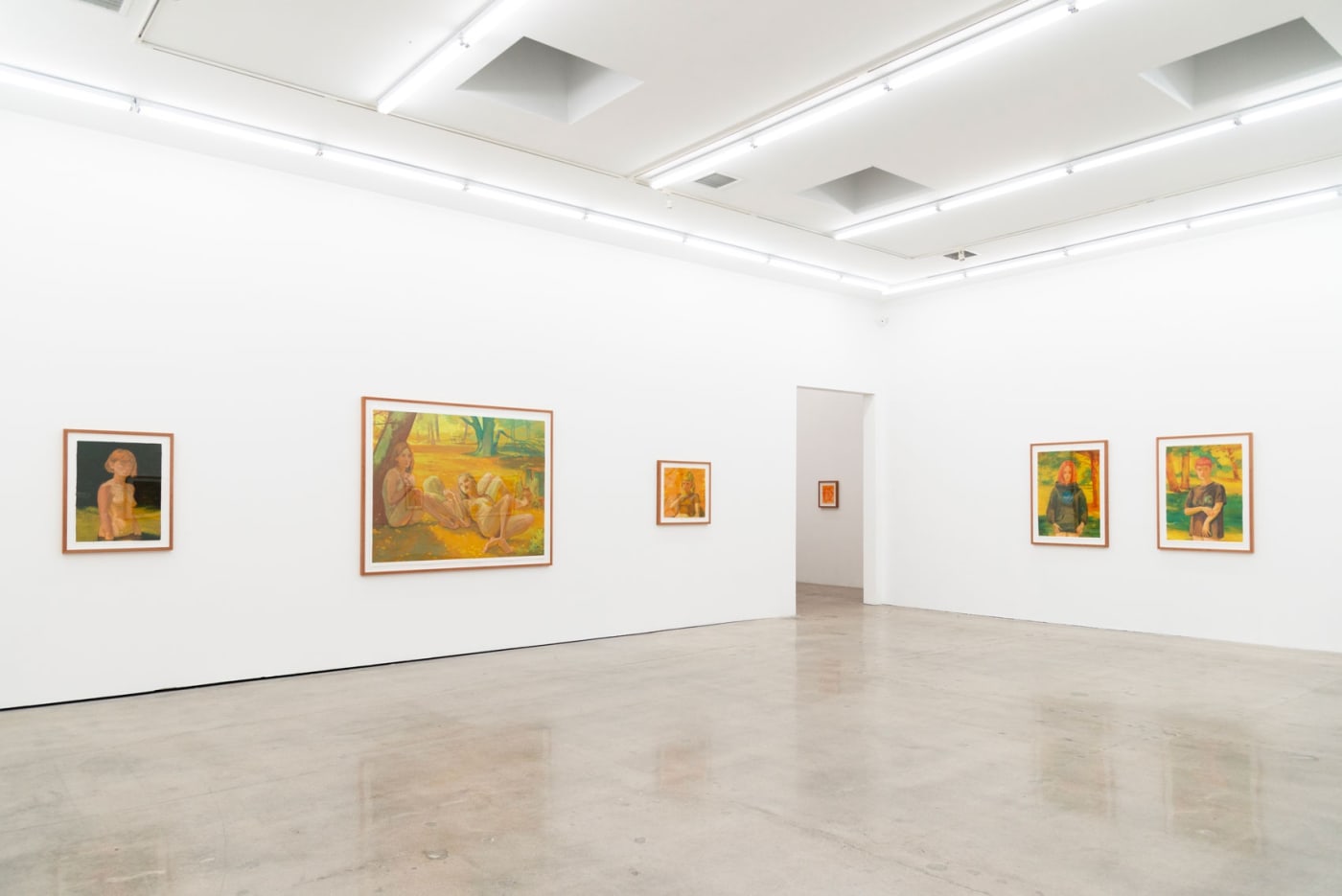 Installation image of Rachel Gregor's exhibition Hashimoto Contemporary LA