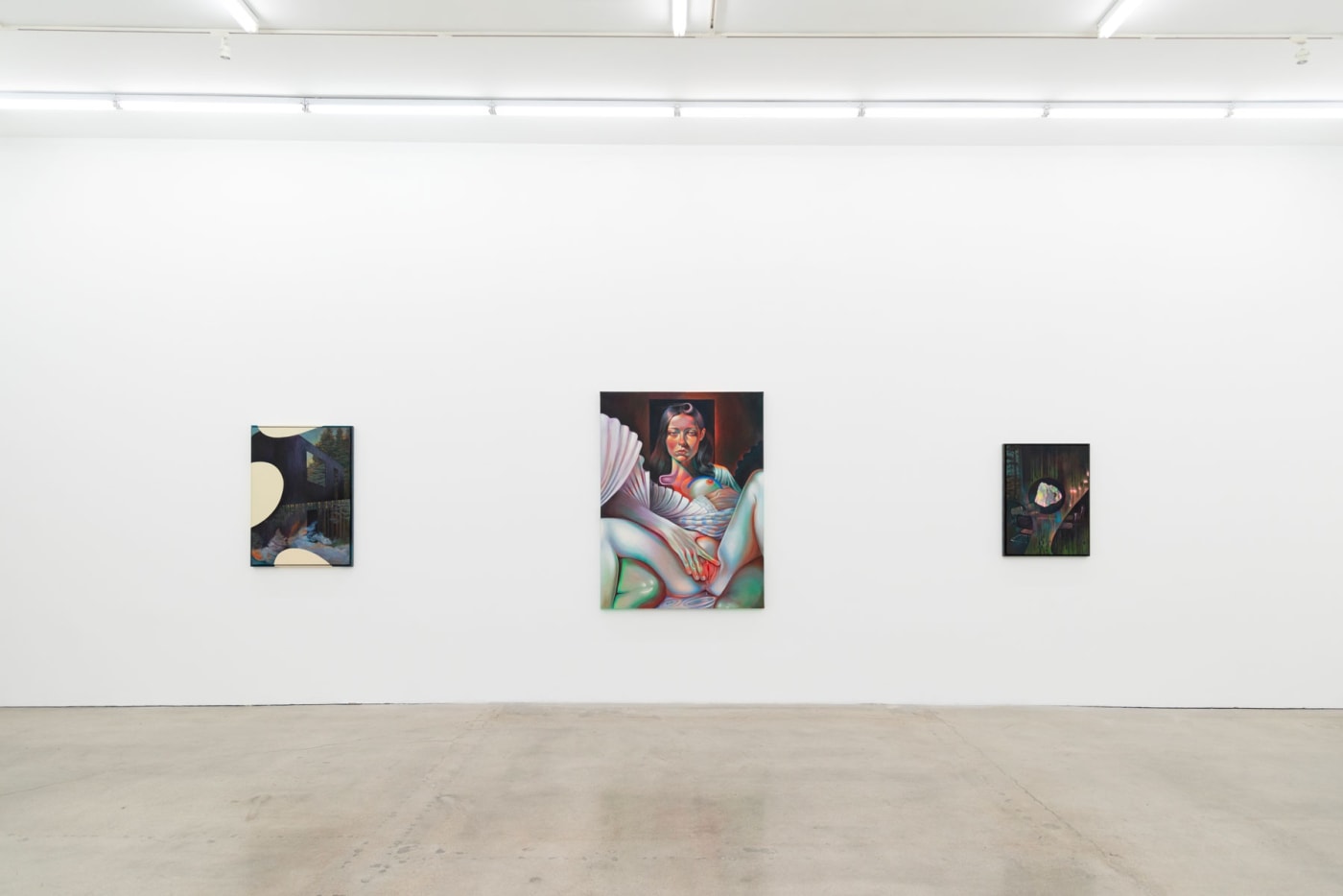Installation image of Martine Johanna's exhibition at Hashimoto Contemporary Los Angeles 