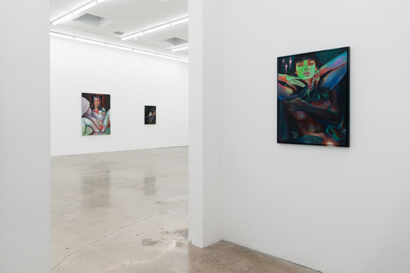 Installation image of Martine Johanna's exhibition at Hashimoto Contemporary Los Angeles 