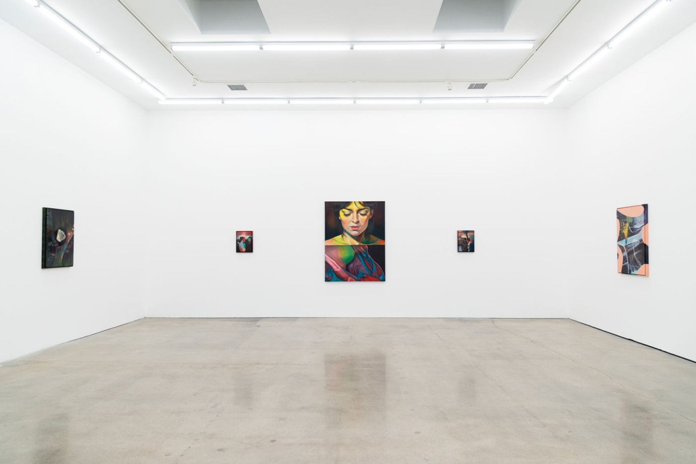 Installation image of Martine Johanna's exhibition at Hashimoto Contemporary Los Angeles 