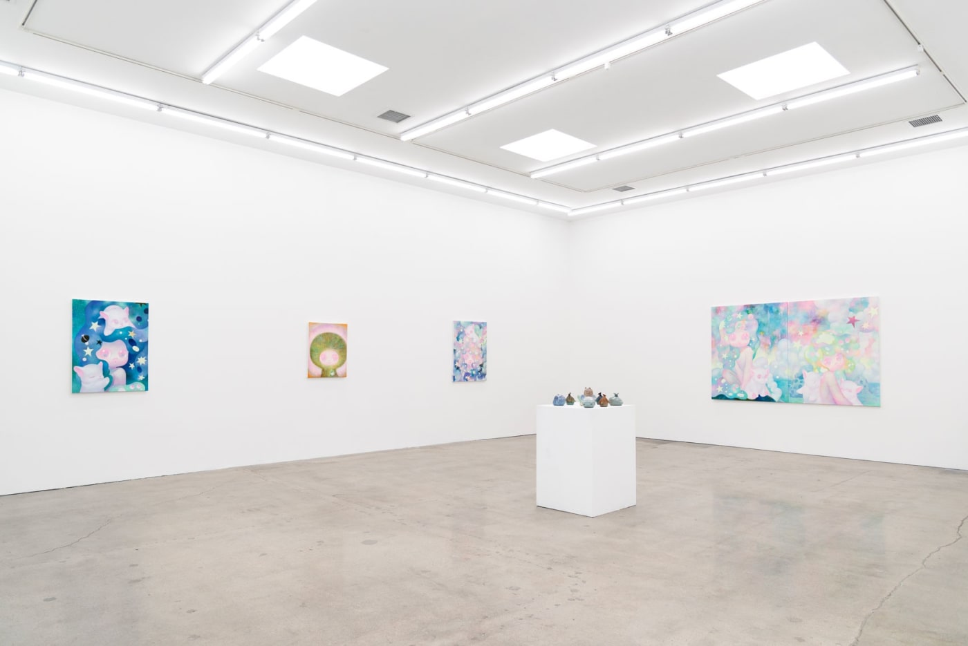 Installation view of So Youn Lee's work at Hashimoto Contemporary Los Angeles