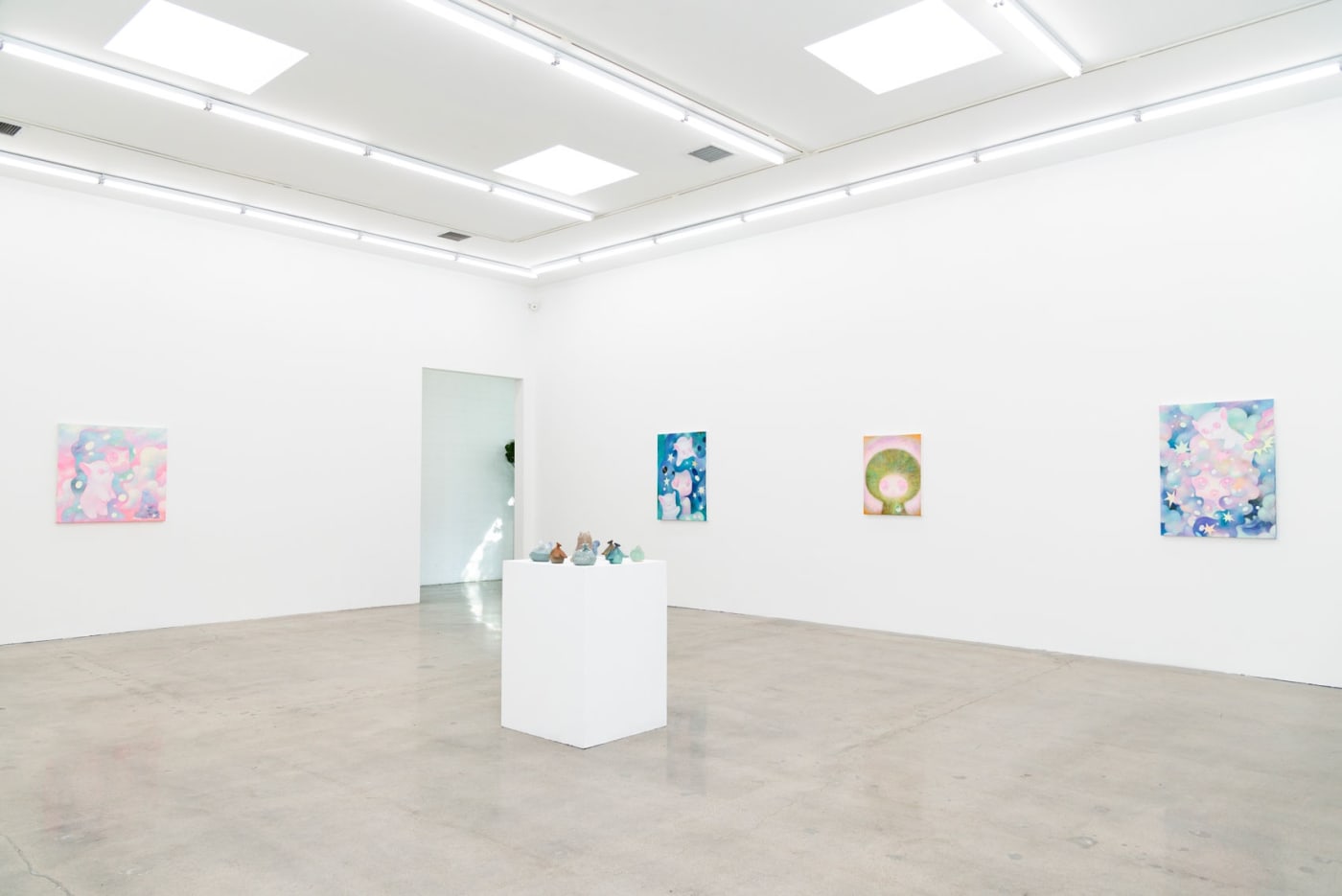 Installation view of So Youn Lee's work at Hashimoto Contemporary Los Angeles