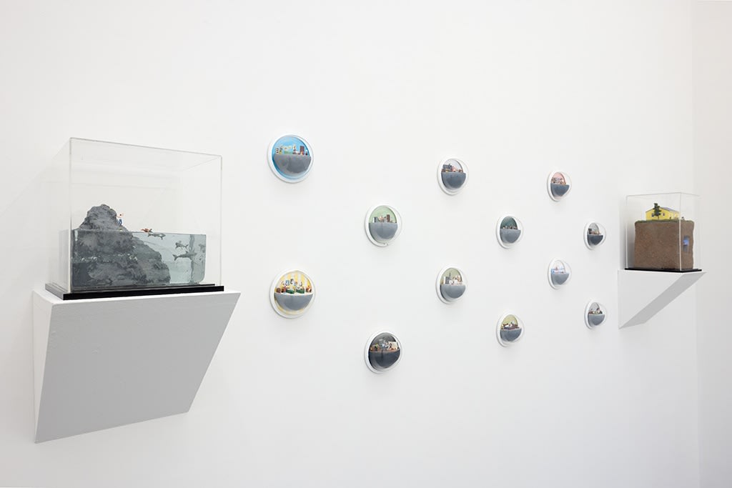 Installation image of Abigail Goldman exhibition "State of Nature"