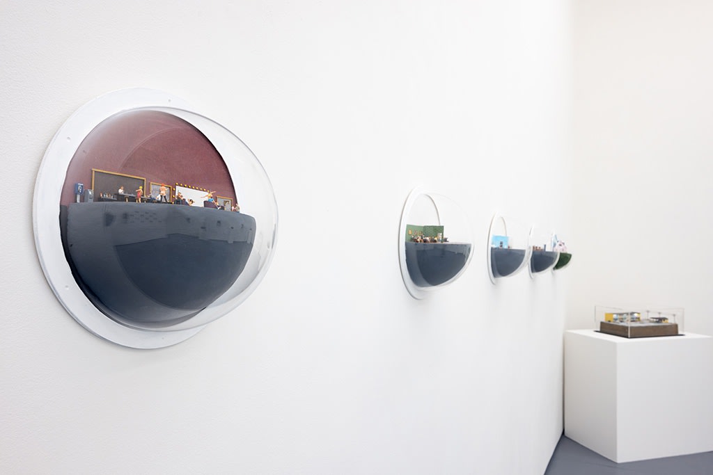 Installation image of Abigail Goldman exhibition "State of Nature"