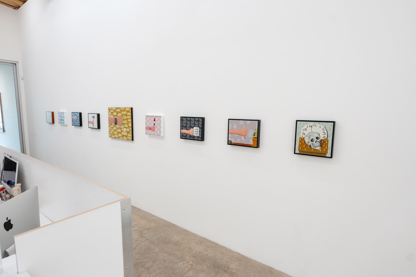 Installation image of Gabe Langholtz's work at Hashimoto Contemporary Los Angeles project room