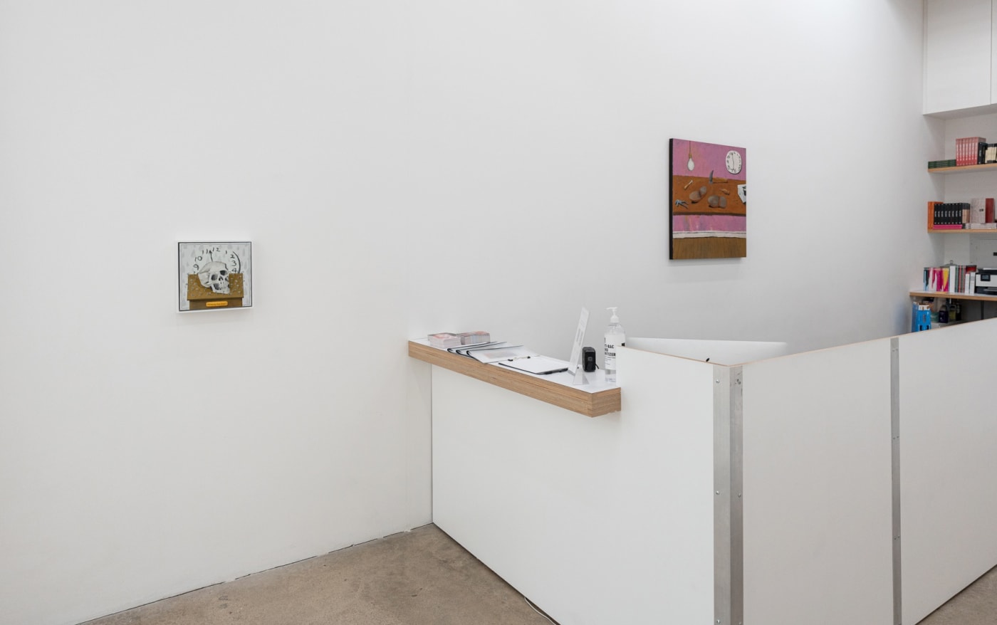 Installation image of Gabe Langholtz's work at Hashimoto Contemporary Los Angeles project room