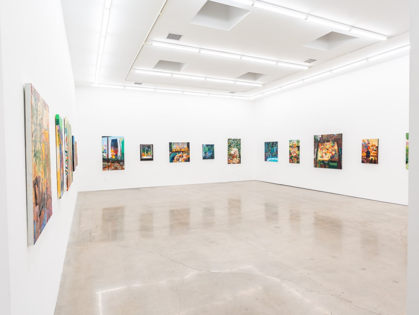 Installation image of Nicholas Bono Kennedy's work at Hashimoto Contemporary LA