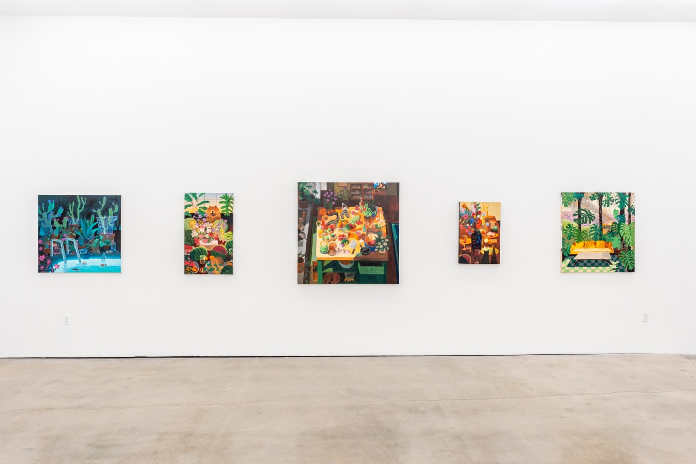 Installation image of Nicholas Bono Kennedy's work at Hashimoto Contemporary LA