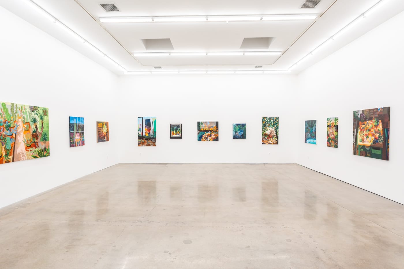 Installation image of Nicholas Bono Kennedy's work at Hashimoto Contemporary LA