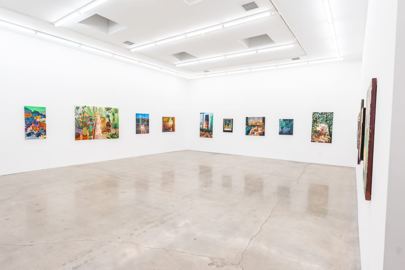 Installation image of Nicholas Bono Kennedy's work at Hashimoto Contemporary LA