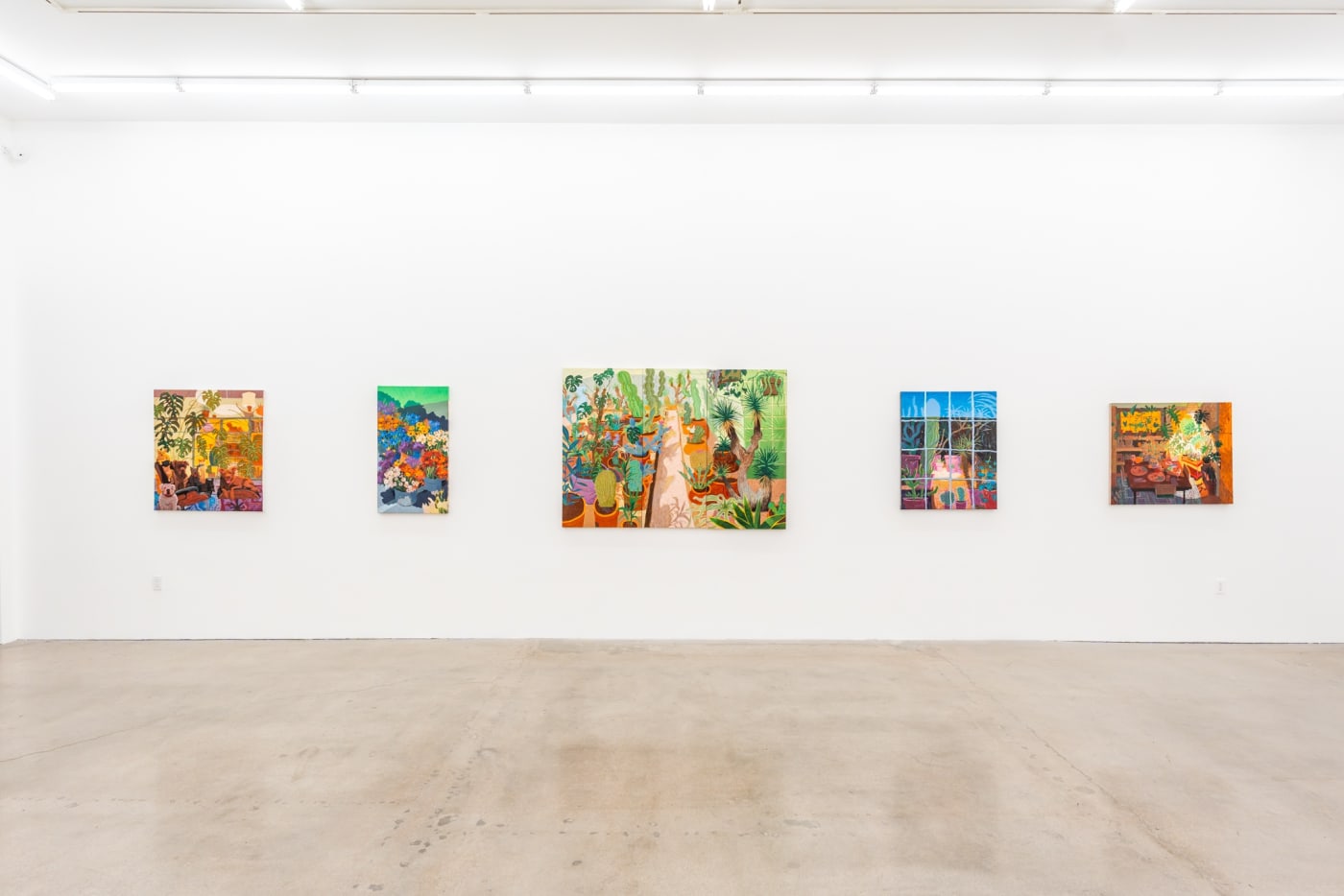 Installation image of Nicholas Bono Kennedy's work at Hashimoto Contemporary LA