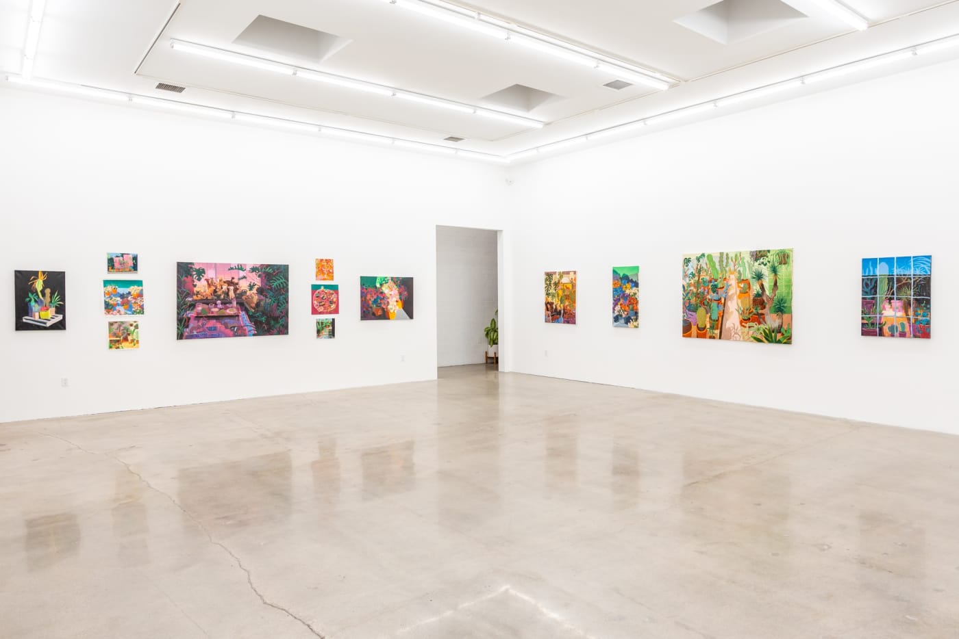 Installation image of Nicholas Bono Kennedy's work at Hashimoto Contemporary LA