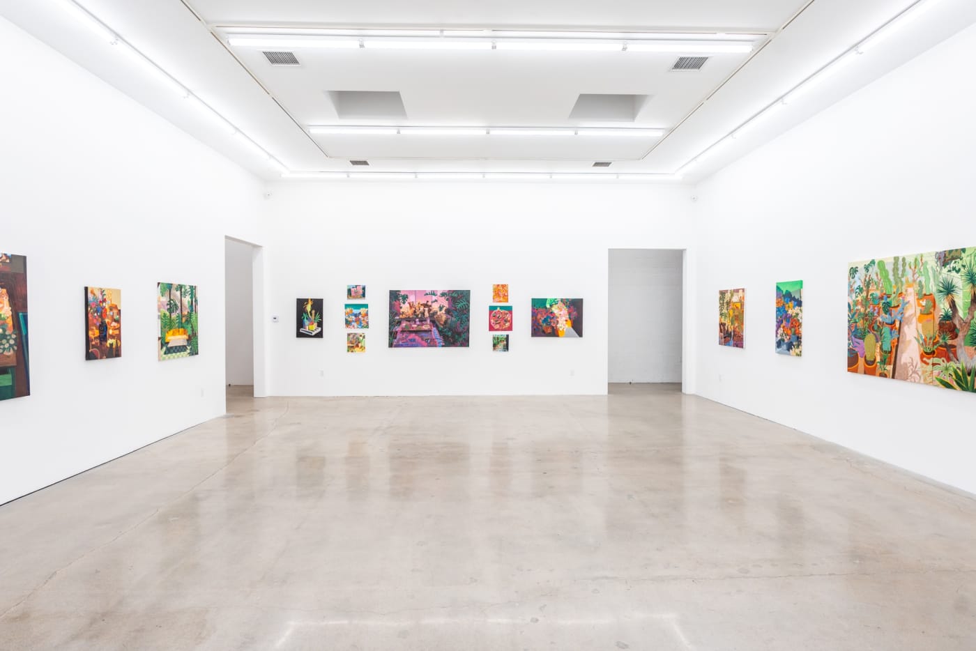 Installation image of Nicholas Bono Kennedy's work at Hashimoto Contemporary LA